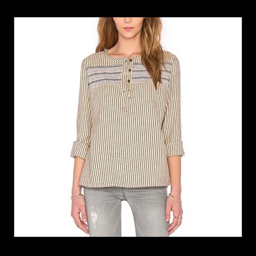 NWOT CURRENT/ELLIOTT THE RETREAT HENLEY size 2/M